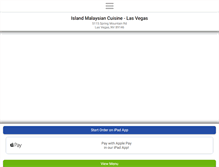 Tablet Screenshot of islandmalaysian.com